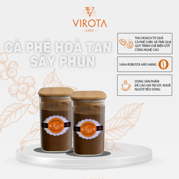 Tinh Bột Cà Phê Hoà Tan Sấy Phun | Virota Cafe