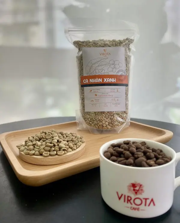 Cà phê nhân xanh | Virota Cafe