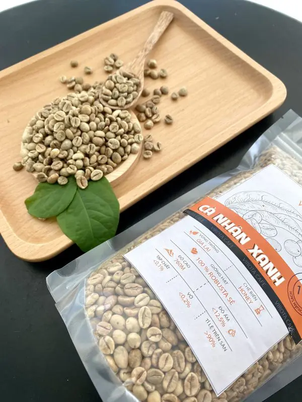 Cà phê nhân xanh | Virota Cafe
