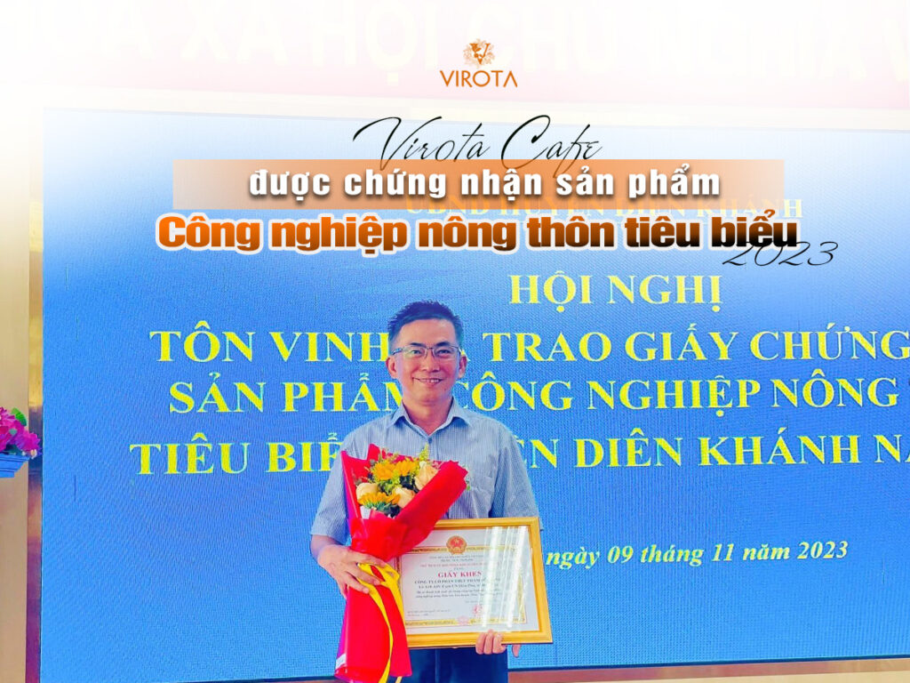 Virota vinh dự nhận được Chứng nhận sản phẩm công nghiệp nông thôn tiêu biểu