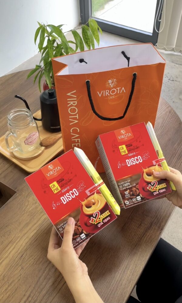 Virota Cafe | Cà phê sữa Disco | Cà phê 4in1| Cà phê cacao