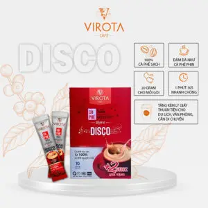 Virota cafe | cà phê sữa uống liền Disco | Thay đổi bao bì sản phẩm Disco