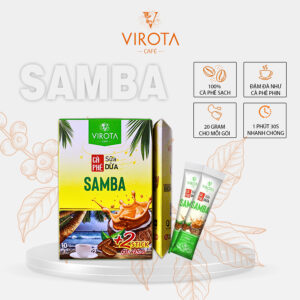 Virota cafe | Cà phê 4in1 vị sữa dừa Samba