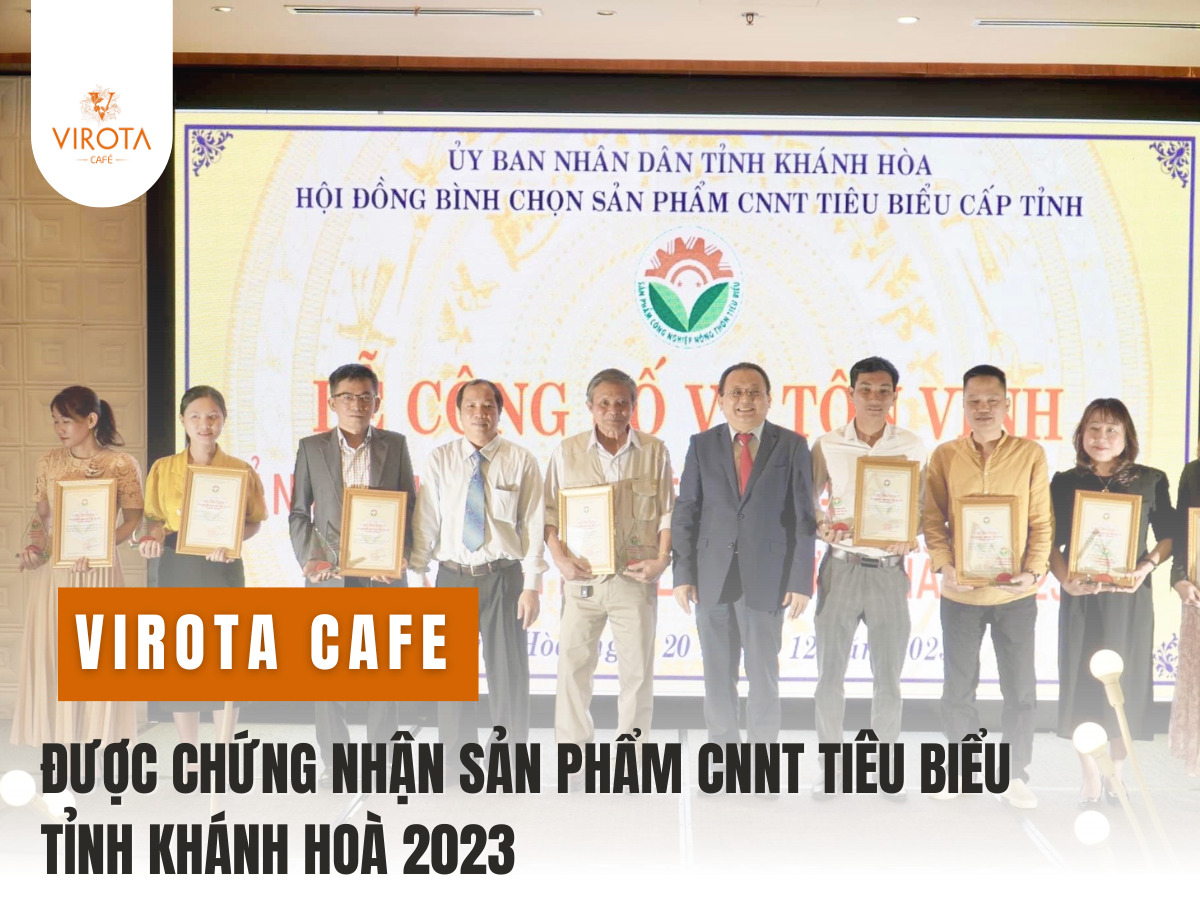 Lễ công bố và tôn vinh sản phẩm CNNT tiêu biểu tỉnh Khánh Hoà | Virota Cafe
