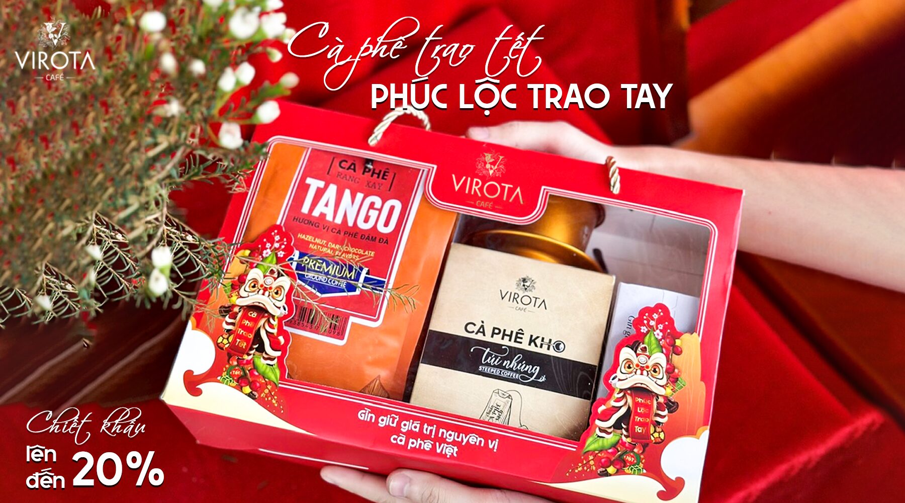 Set quà Tết cà phê - Virota Cafe