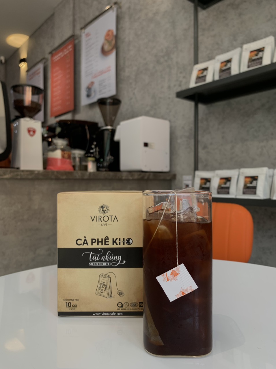 Virota Cafe - Ra mắt Cà phê kho túi nhúng