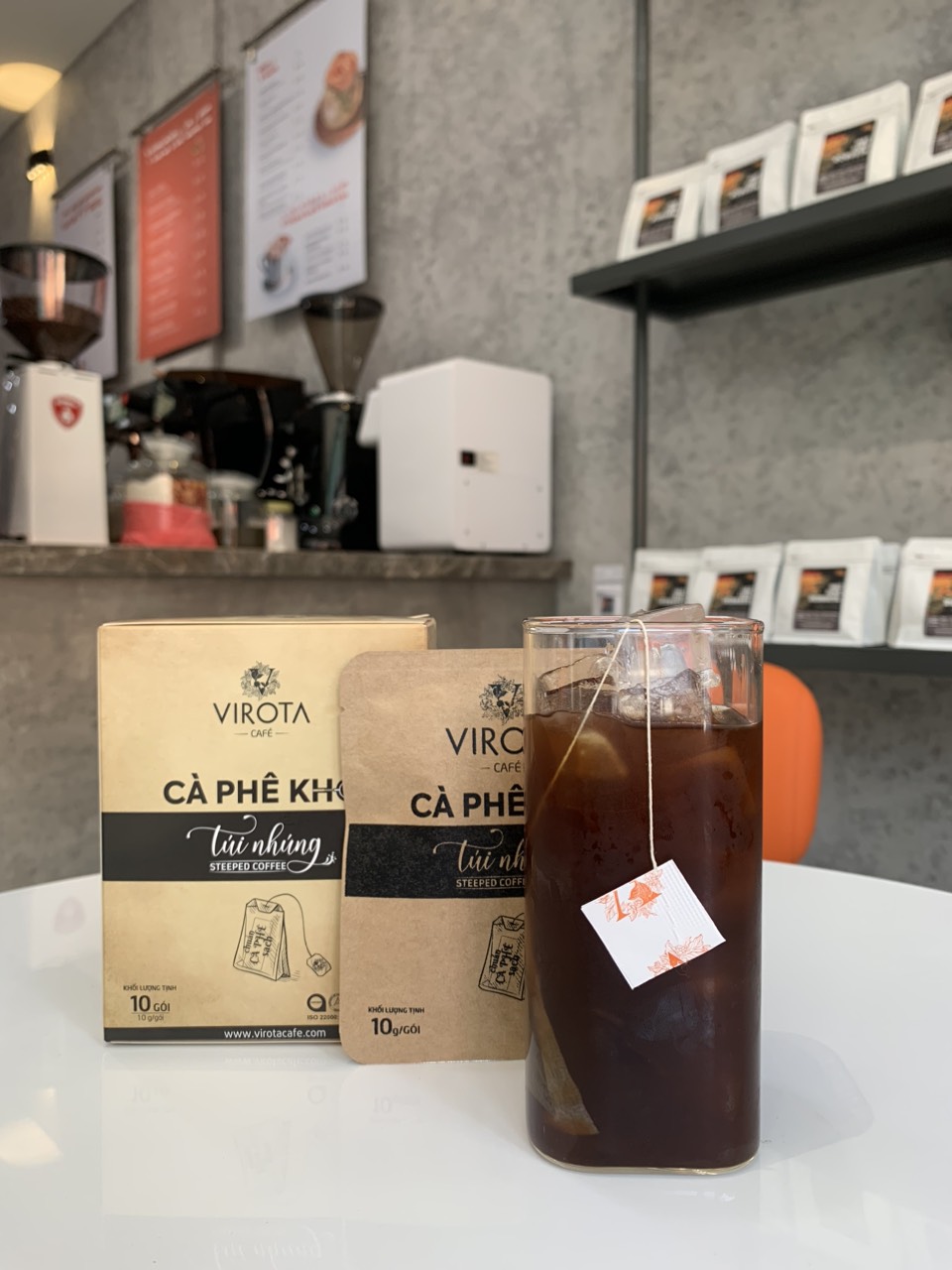 Virota Cafe - Ra mắt Cà phê kho túi nhúng