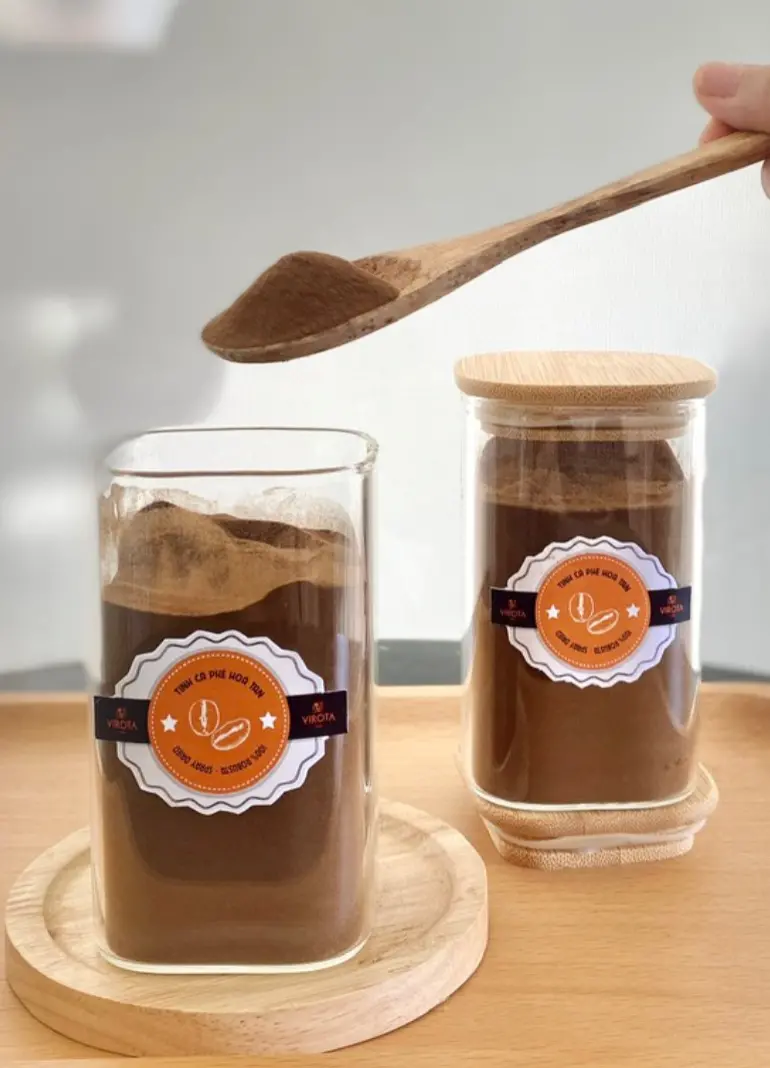 Virota Cafe | spray-dried instant coffee | pure instant coffee | instant coffee supplier | instant coffee factory